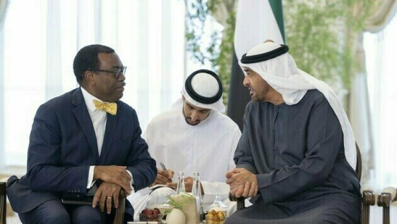 Sheikh Mohamed and Akinwumi Adesina Discuss UAE-AfDB Collaboration