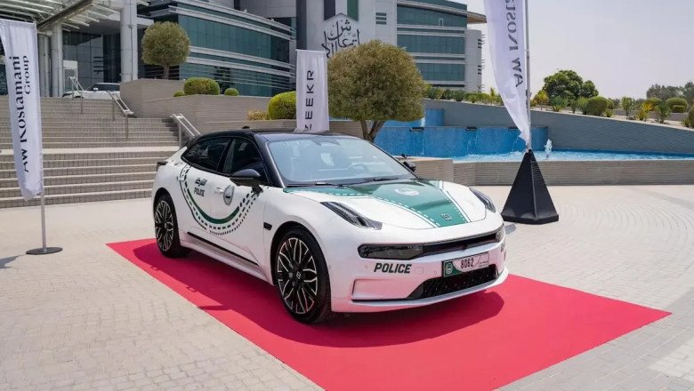 Dubai Police Adds Zeekr 001 High-Performance Electric Car To Its Fleet