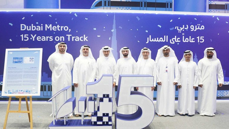 7X Launches Commemorative Stamps To Celebrate 15th Anniversary Of Dubai Metro