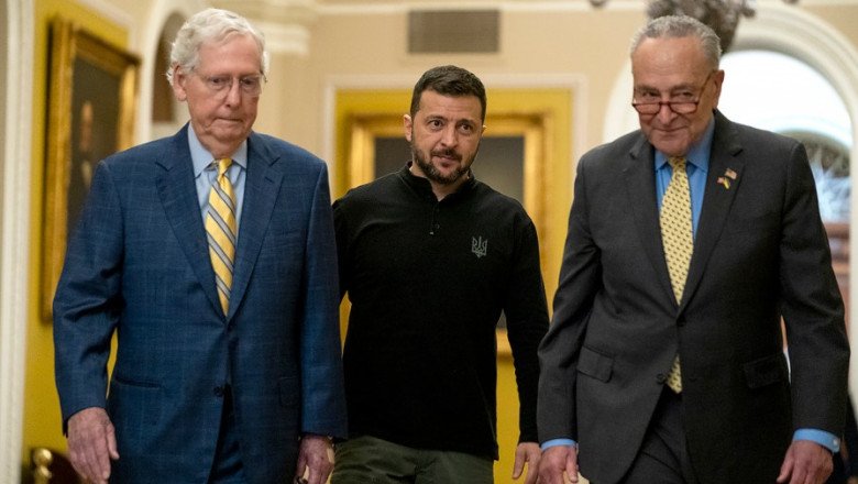 Zelensky pushes US to speed arms shipments, greenlight deeper strikes into Russia