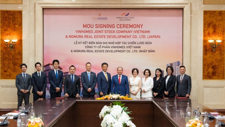 Vinhomes and Nomura Real Estate Group sign MoU for strategic cooperation in real estate development