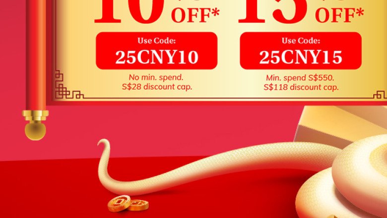 Slither into Savings with iShopChangi’s Lunar New Year Bonanza in Singapore