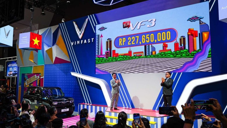 VinFast launches VF 3, offers free charging for its EV in Indonesia