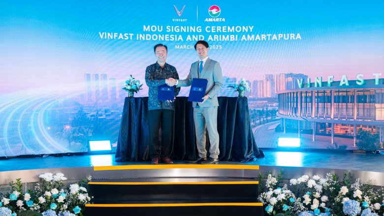 VinFast and PT Arimbi Amartapura sign a memorandum of understanding to develop 22 VinFast stores in Indonesia