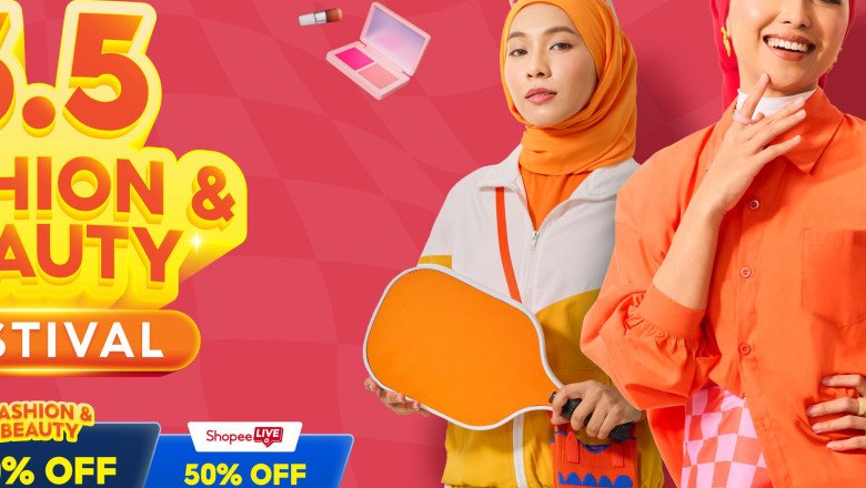 Shop Lagi Murah With Shopee 5.5 Fashion & Beauty Festival