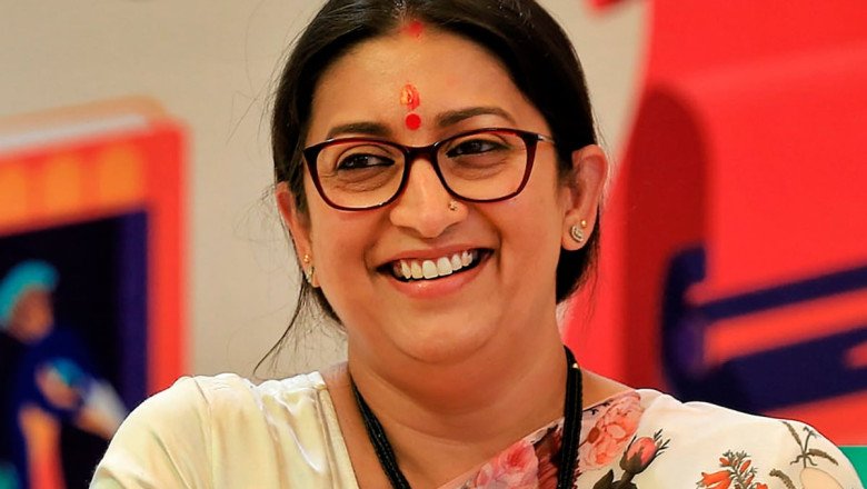 Former Union Minister Smriti Irani