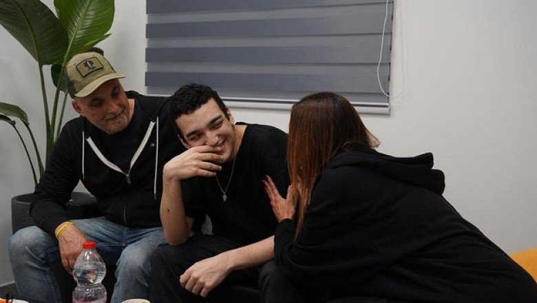 Freed U.S.-Israeli hostage Edan Alexander’s parents share the joy of a reunion 584 days in the making