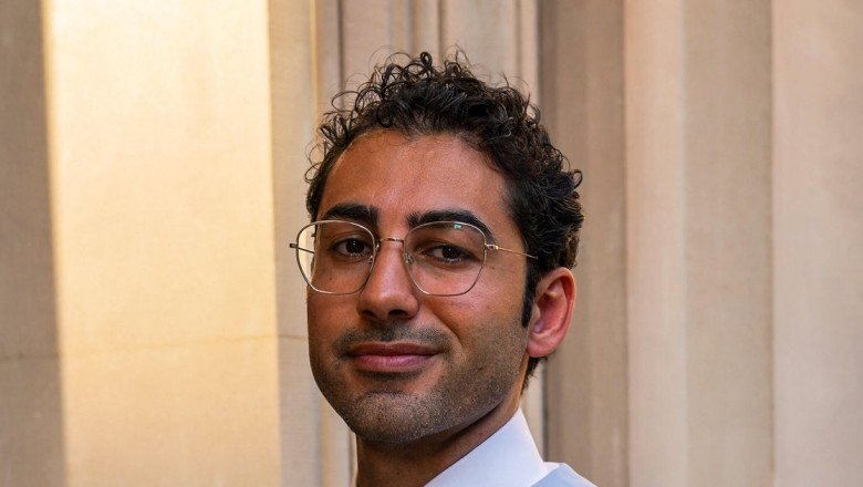 Mohsen Mahdawi graduates from Columbia University after release from ICE custody, tells CBS News he feels “victorious”