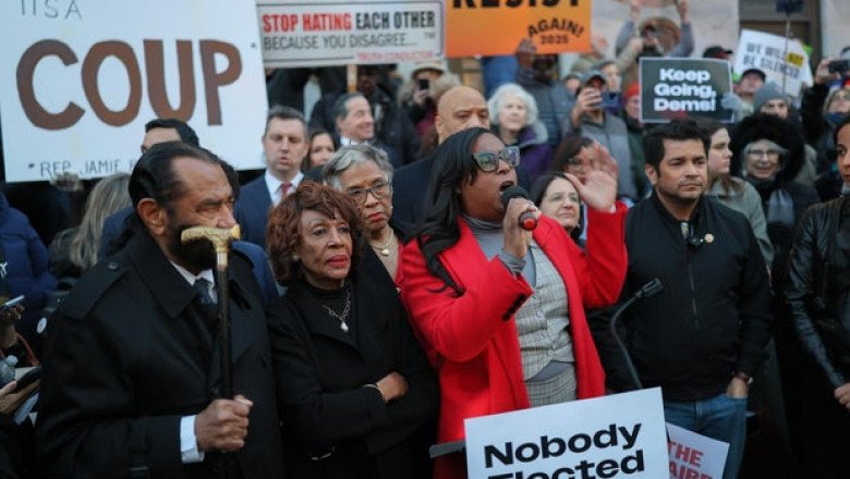 Rep. LaMonica McIver charged with felony assault after Newark ICE protest