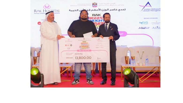 Dubai Resident Sheds 45.7 Kgs, Wins AED 13,800 as Overall Champion of RAK Biggest Weight Loss Challenge 2025