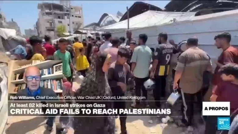 The UN says no aid that has entered Gaza this week has reached Palestinians