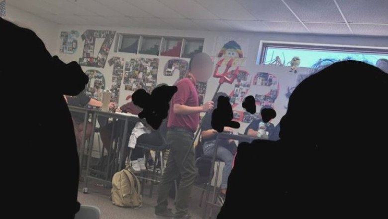 Arizona teacher who said ‘hail Satan’ to students has license suspended