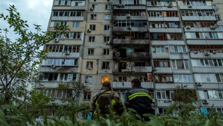 Kyiv hit by drone and missile attack after first stage of Russia-Ukraine prisoner swap