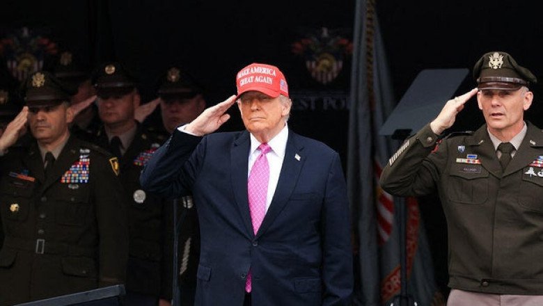 Trump praises West Point cadets, takes credit for U.S. military might in commencement address