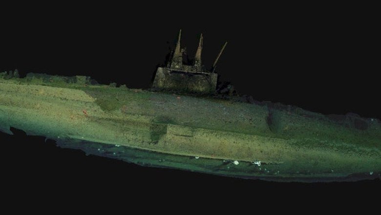 WWI submarine captured in never-before-seen images over century after it sank off San Diego coast