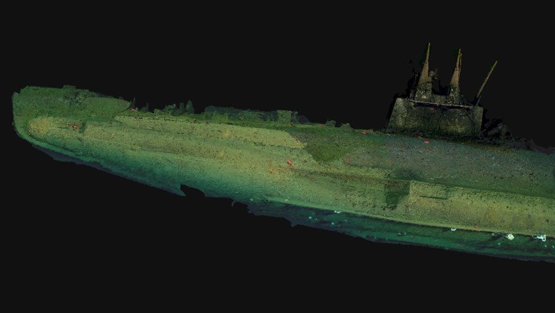 Scientists document WWI submarine wreck USS F-1 resting 1,300 feet underwater
