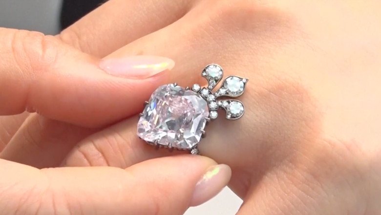 Pink diamond tied to Marie Antoinette expected to sell for up to $5 million at auction