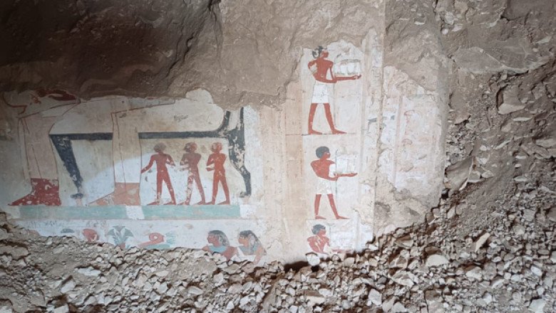 3 ancient tombs of prominent statesmen discovered in Egypt