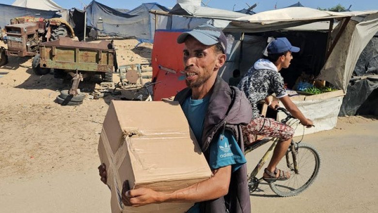 Controversial new U.S. and Israel-backed Gaza aid effort gets off to a slow, tumultuous start