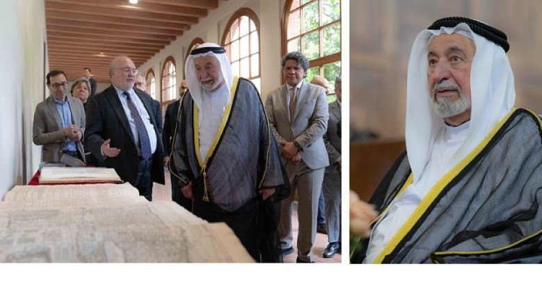Sharjah Ruler presents rare historical manuscript and ‘Papal Bull’ book to Catholic University of the Sacred Heart in Milan