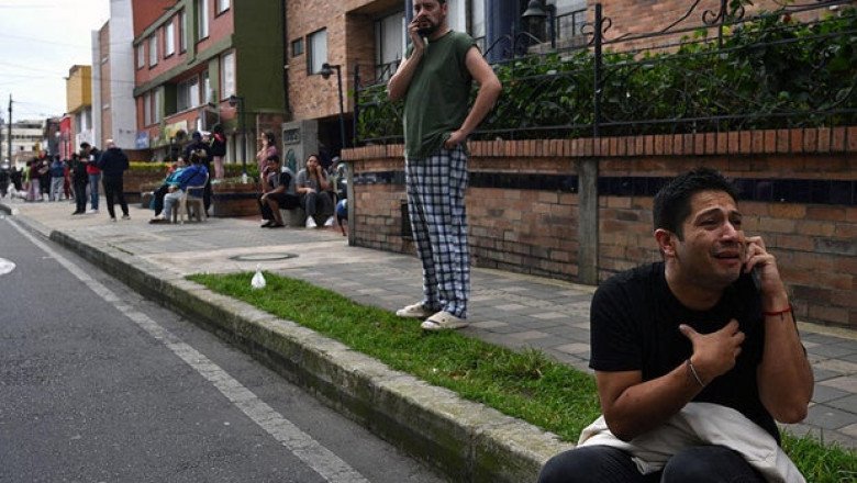 Powerful 6.3 magnitude earthquake shakes central Colombia