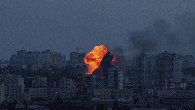 Russia carries out 'massive' drone attacks on Kyiv, Odesa