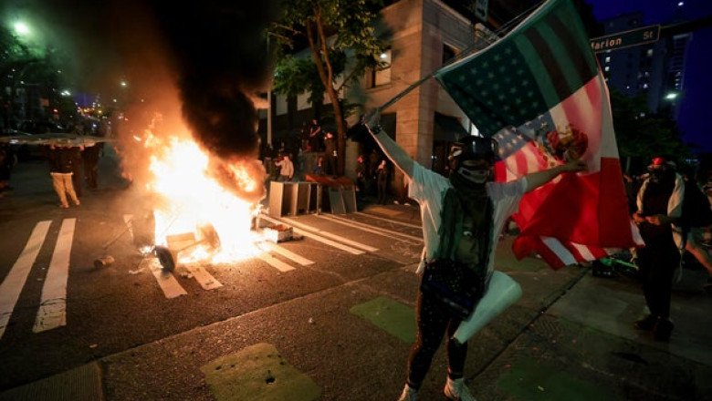 Protests against immigration raids continue to spread across the U.S. Here’s a look at many of them.