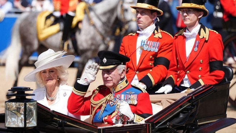 British royal family commemorate victims of Air India plane crash at Trooping the Colour