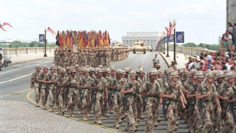 Trump’s military parade tomorrow isn’t the first in the U.S. — but they’re rare. Here’s a look back.