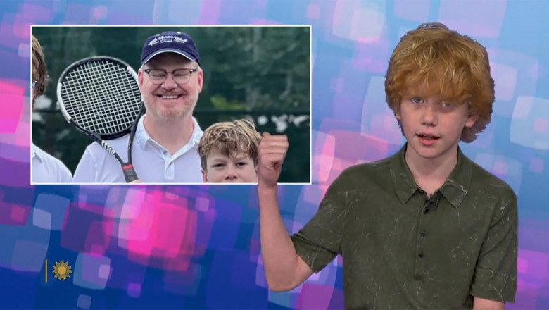 How is Jim Gaffigan as a father? Hear it from one of his kids