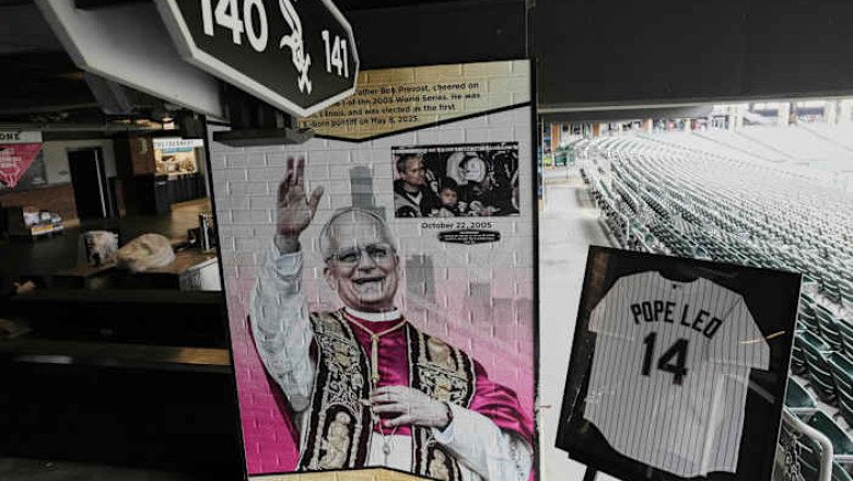 In White Sox stadium broadcast, Pope Leo XIV sends message of hope to Chicago and the US