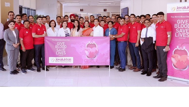 Joyalukkas Organises Blood Donation Camps as Part of World Blood Donor Day