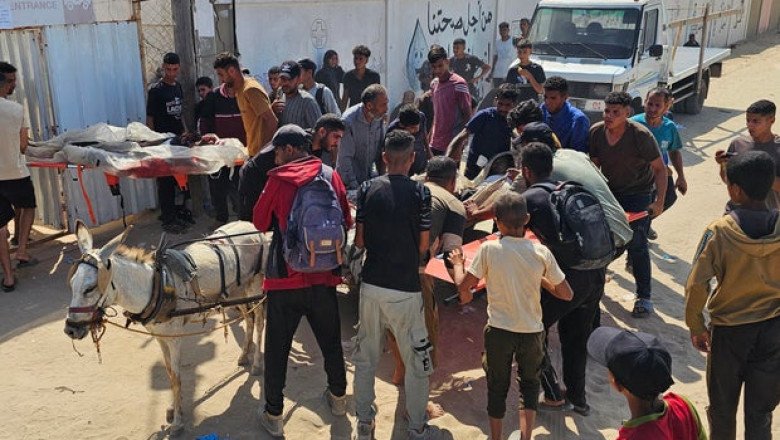 Palestinians say Israeli troops fire on Gazans trying to reach GHF aid hub, with 34 reportedly killed