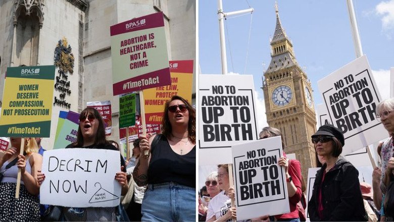 Abortion debate reignited as Sky poll reveals public’s view on decriminalisation ahead of Commons vote | UK News