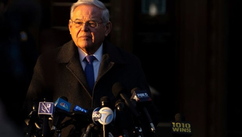 Former Sen. Bob Menendez reports for 11-year prison sentence in Pennsylvania