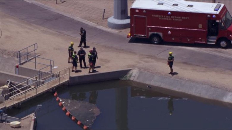 Search underway for missing man in Phoenix canal