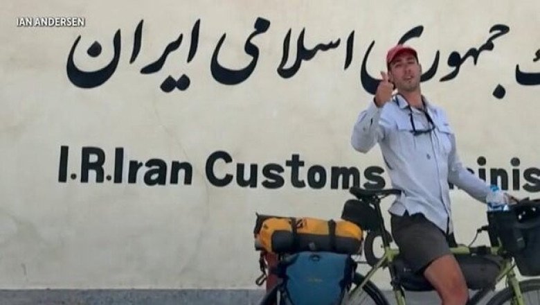 American cyclist who got trapped in Iran talks about his tense escape as Israeli “bombs kept falling”