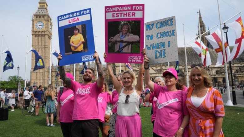 U.K. lawmakers back assisted dying bill that would allow terminally ill adults to choose to end their lives