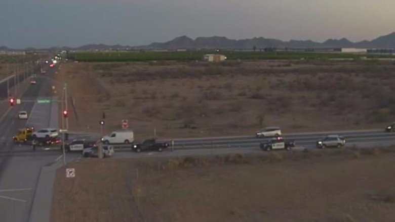 Trooper involved in crash on Signal Butte Road near State Route 24