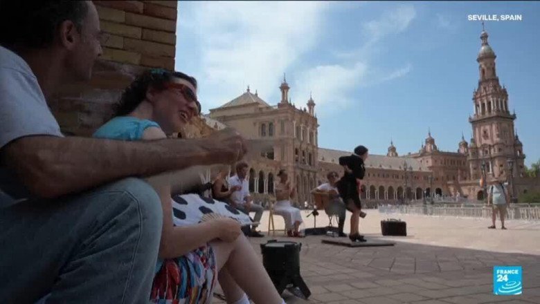 Red alert: Soaring temperatures prompt stay-home warnings across Europe