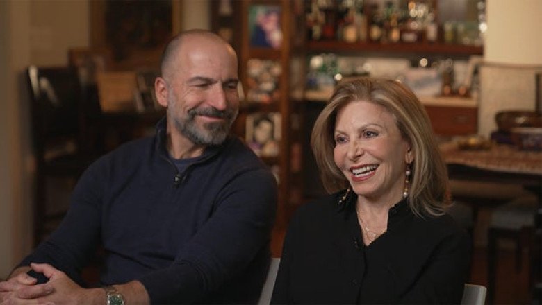 Uber CEO Dara Khosrowshahi on being behind the wheel