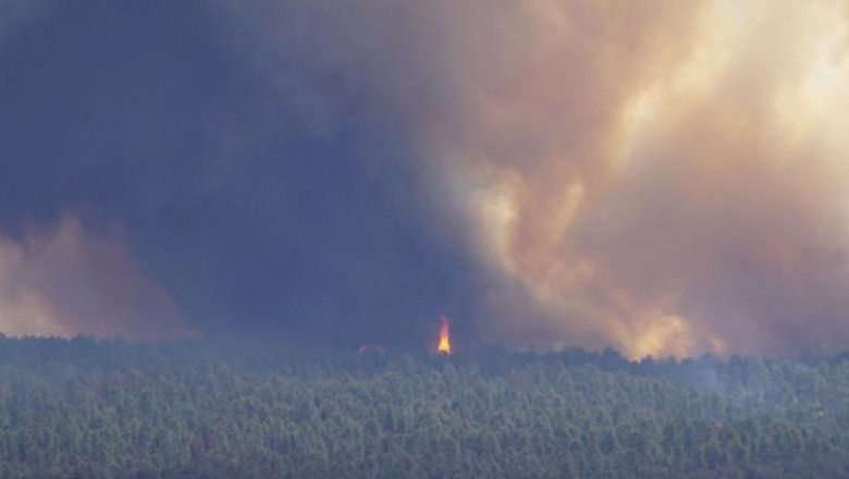 Arizona fire officials battle Oak Ridge Fire
