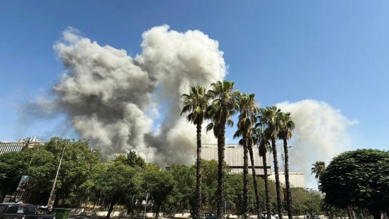 U.S. “very concerned” as Israel strikes Syria’s capital Damascus amid government clashes with Druze minorities