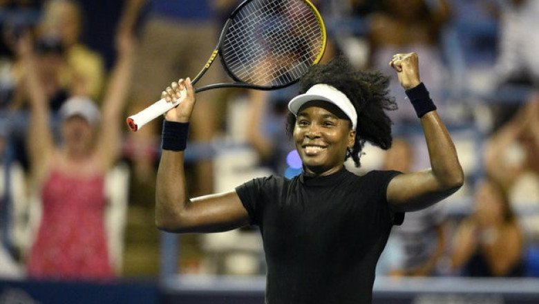 Venus Williams becomes second-oldest woman to win tour-level tennis match at 45 years old