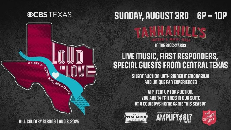 CBS Texas to host “Loud for Love” benefit concert for Central Texas flood victims