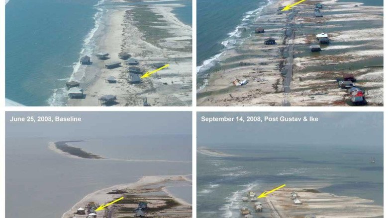 20 years after Hurricane Katrina, a barrier island in Alabama is disappearing