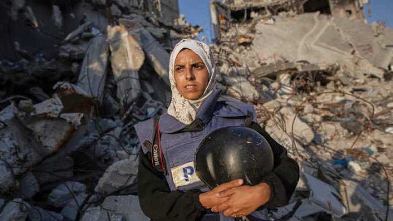 Protesters in Israel demand release of hostages as Gaza strikes kill 16, hospitals say