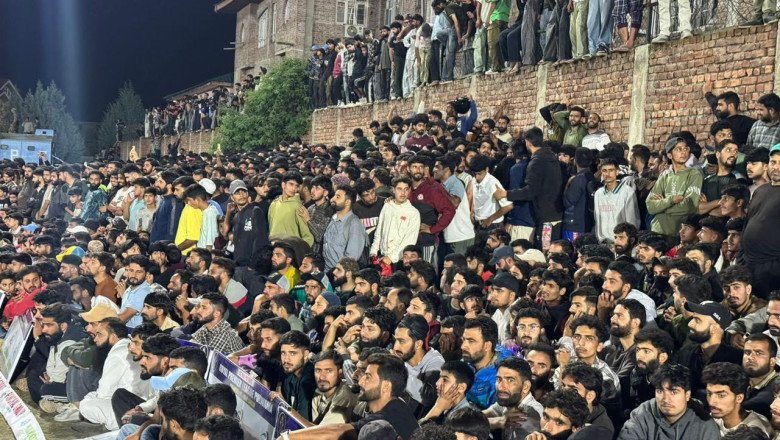 Cricket lights up pulwama marking the opening of the Royal Premier League (RPL)