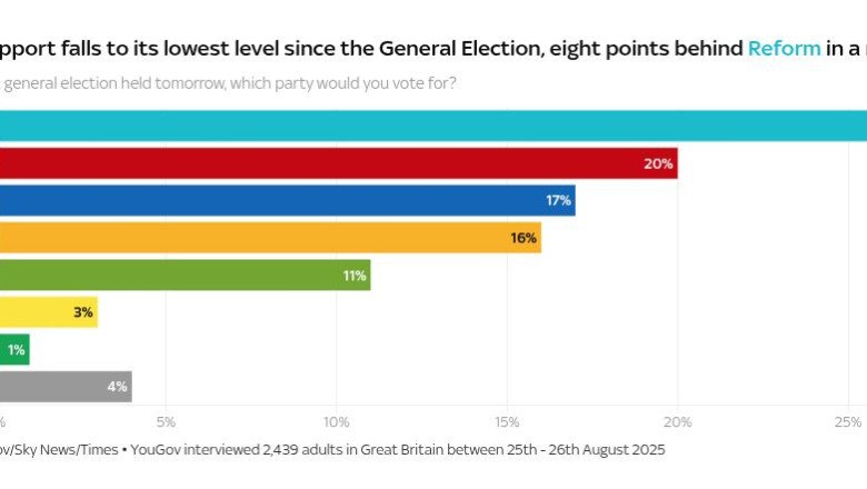 Labour sinks to lowest approval rating of this parliament | Politics News