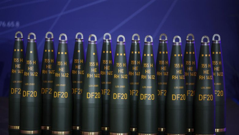 German weapons-maker Rheinmetall opens Europe's largest munitions plant